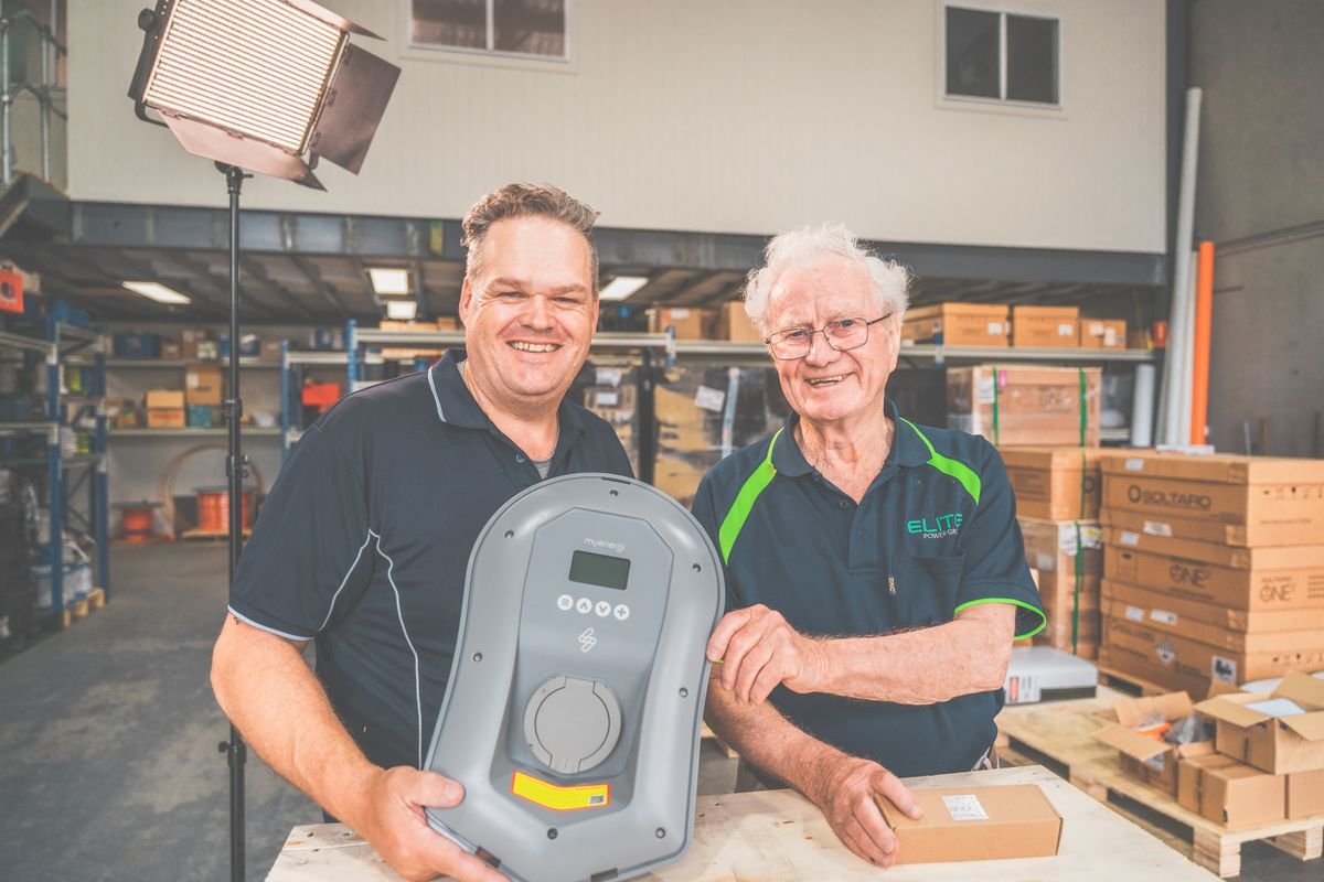 Australian workers in hi-vis at a workshop in Thornton, NSW